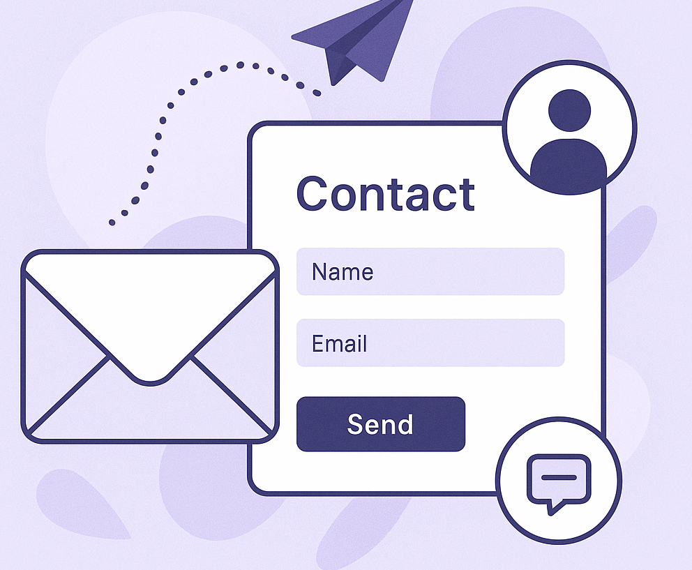 Contact illustration